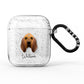 Bloodhound Personalised AirPods Glitter Case