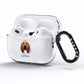 Bloodhound Personalised AirPods Pro Clear Case Side Image