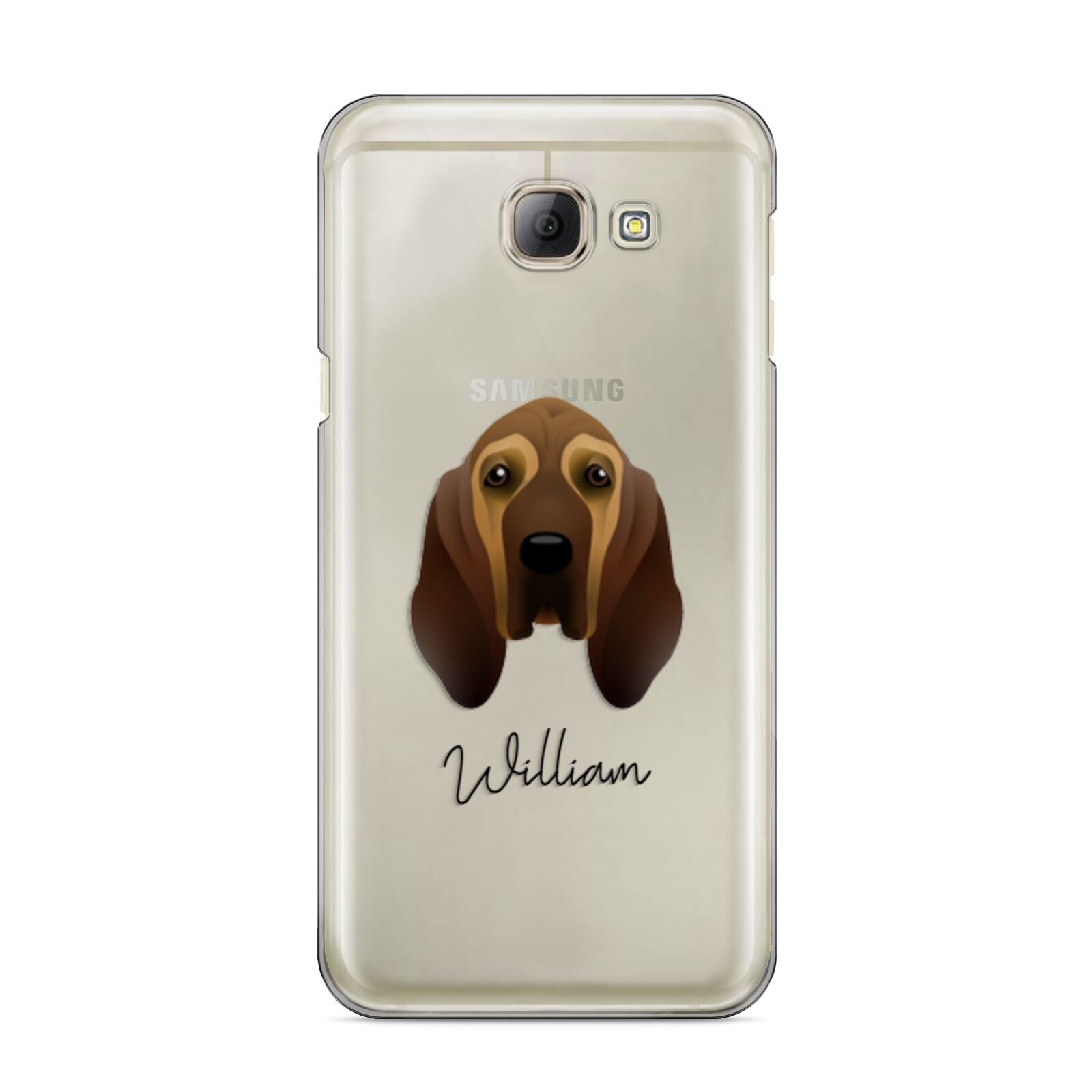 Bloodhound Personalised Samsung Galaxy A8 2016 Case