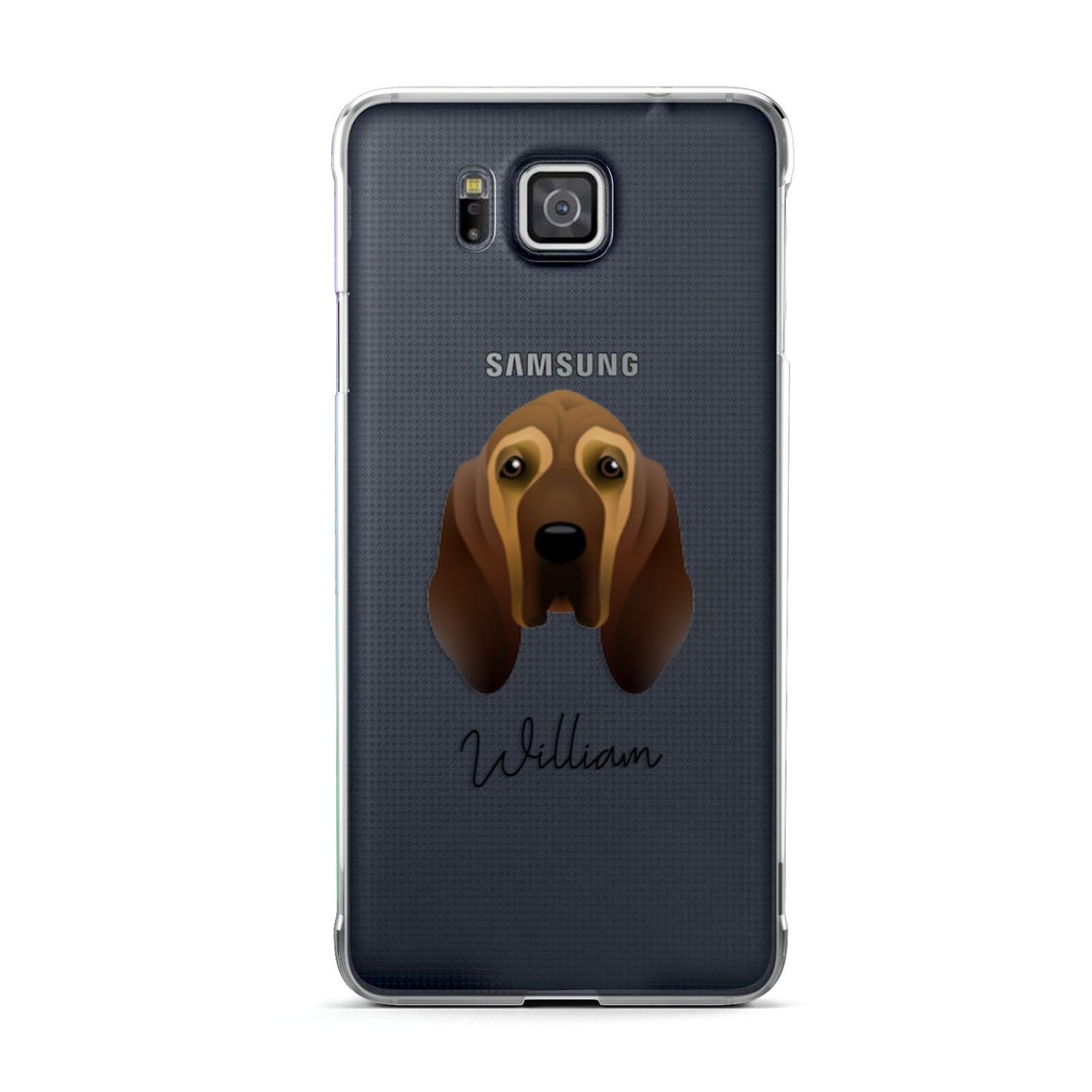 Bloodhound Personalised Samsung Galaxy Alpha Case