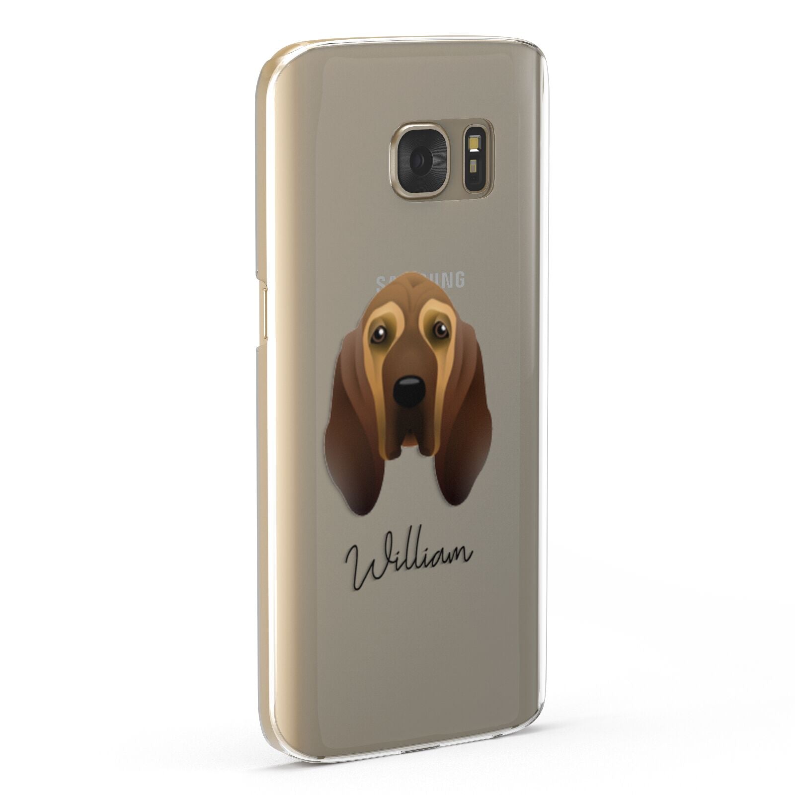 Bloodhound Personalised Samsung Galaxy Case Fourty Five Degrees