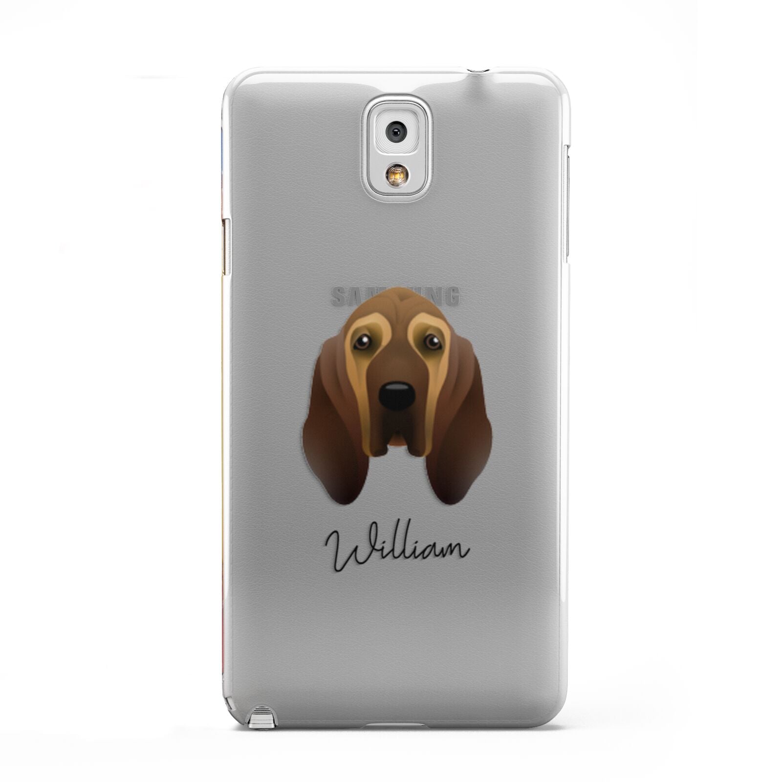 Bloodhound Personalised Samsung Galaxy Note 3 Case