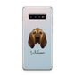Bloodhound Personalised Samsung Galaxy S10 Plus Case