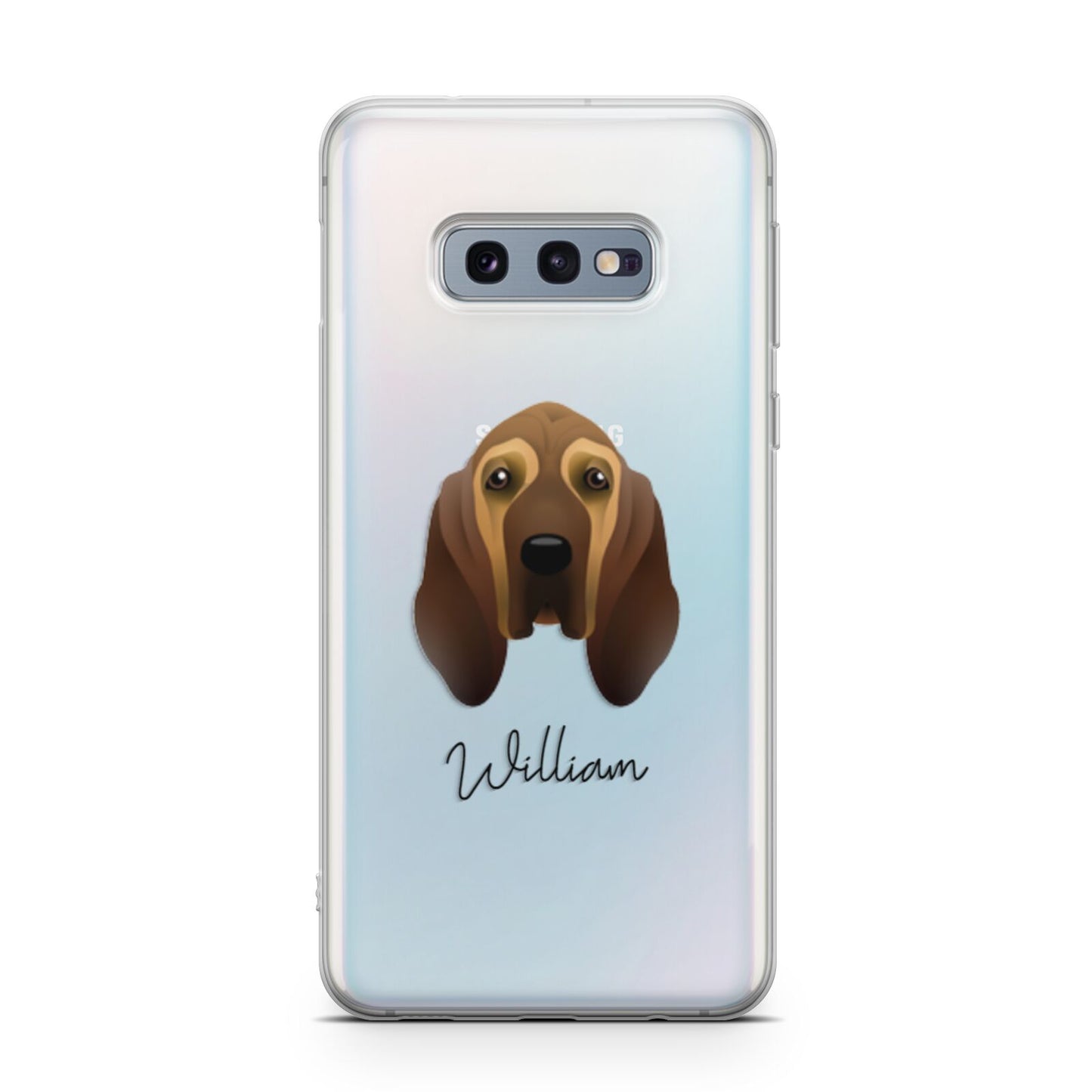 Bloodhound Personalised Samsung Galaxy S10E Case