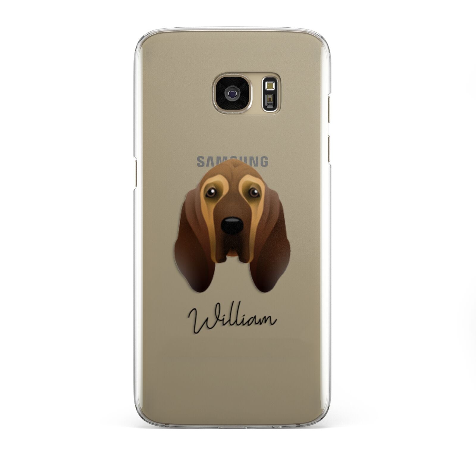 Bloodhound Personalised Samsung Galaxy S7 Edge Case