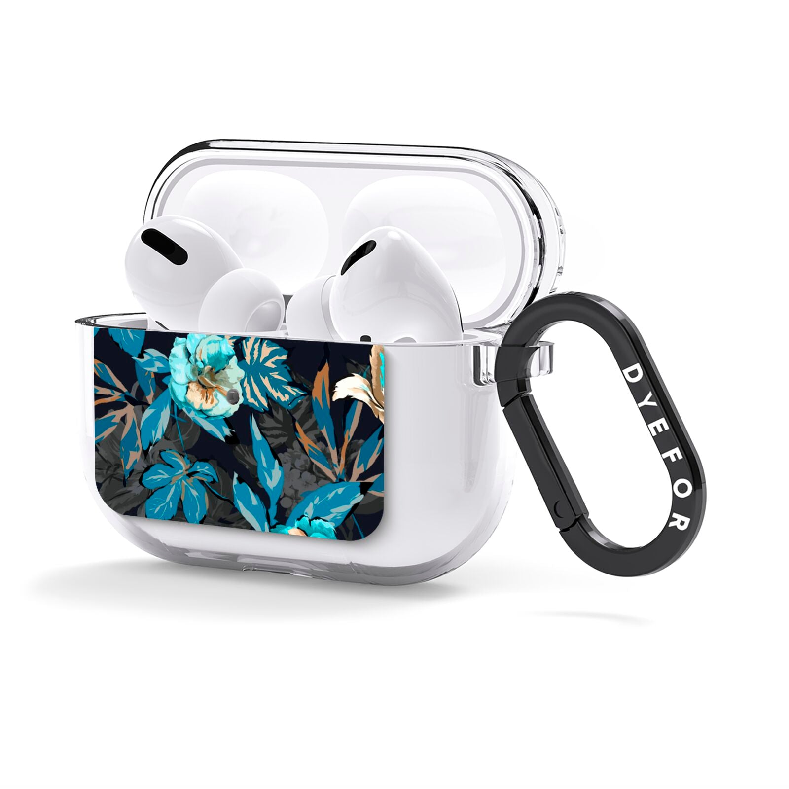 Blossom Flowers AirPods Clear Case 3rd Gen Side Image