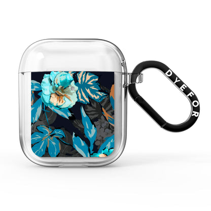 Blossom Flowers AirPods Clear Case