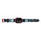 Blossom Flowers Apple Watch Strap Size 38mm Landscape Image Red Hardware