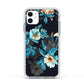 Blossom Flowers Apple iPhone 11 in White with White Impact Case