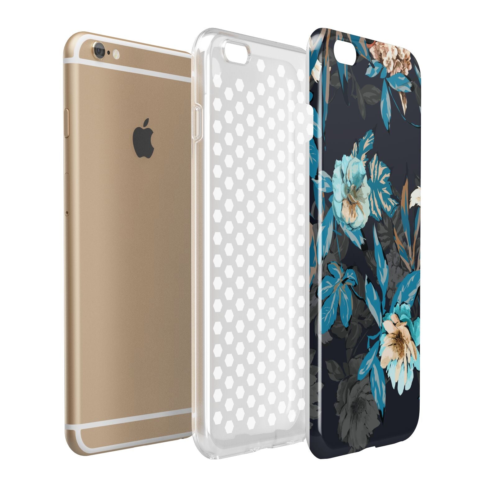 Blossom Flowers Apple iPhone 6 Plus 3D Tough Case Expand Detail Image