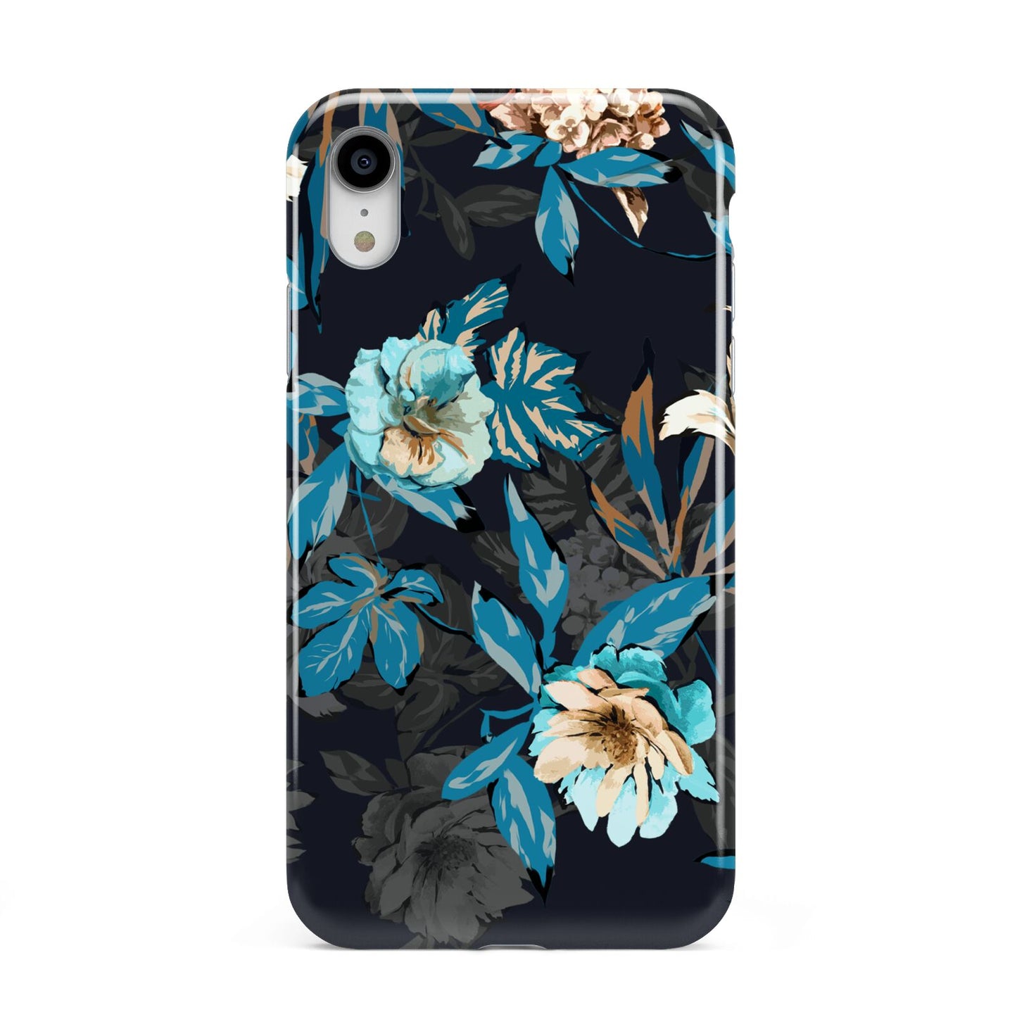 Blossom Flowers Apple iPhone XR White 3D Tough Case
