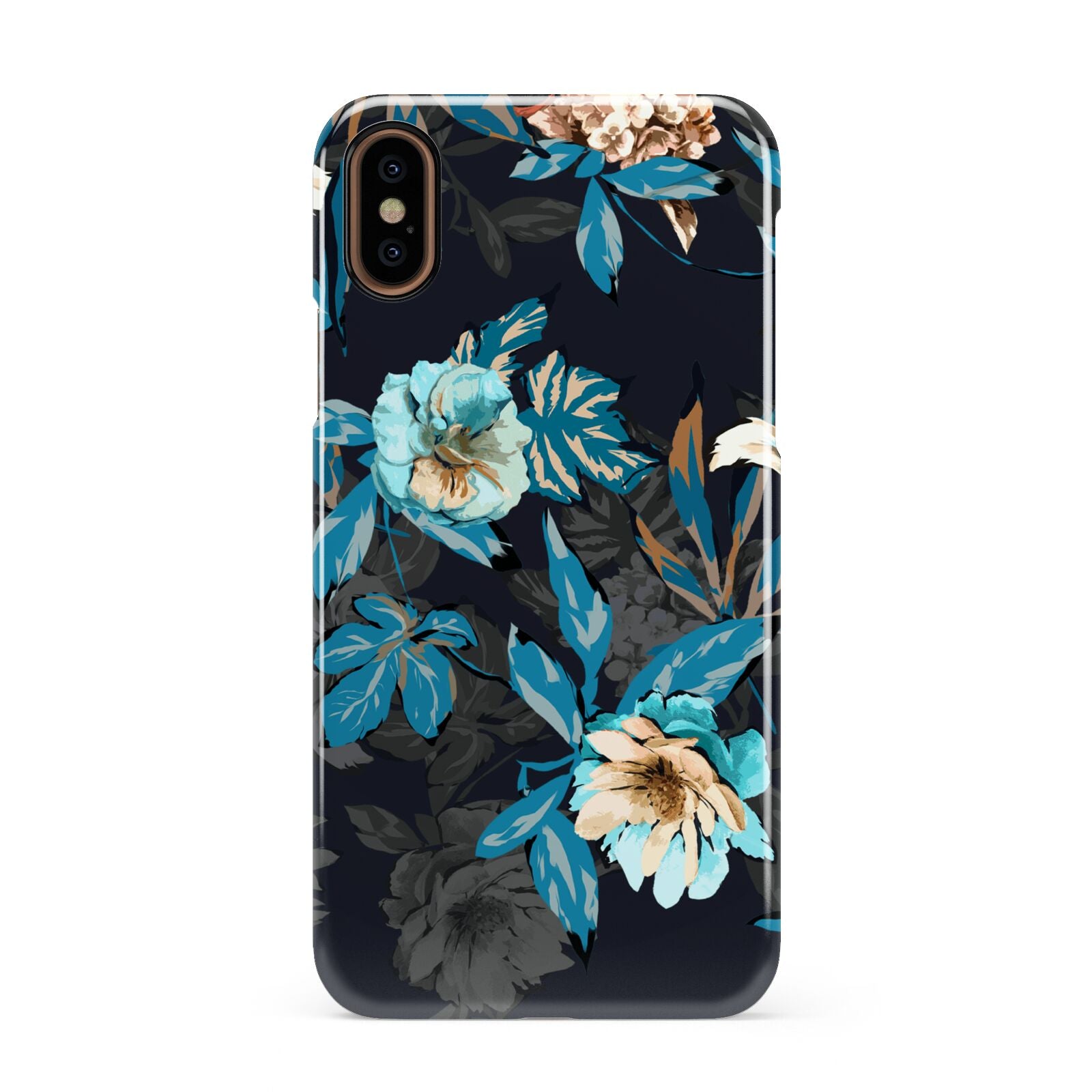 Blossom Flowers Apple iPhone XS 3D Snap Case