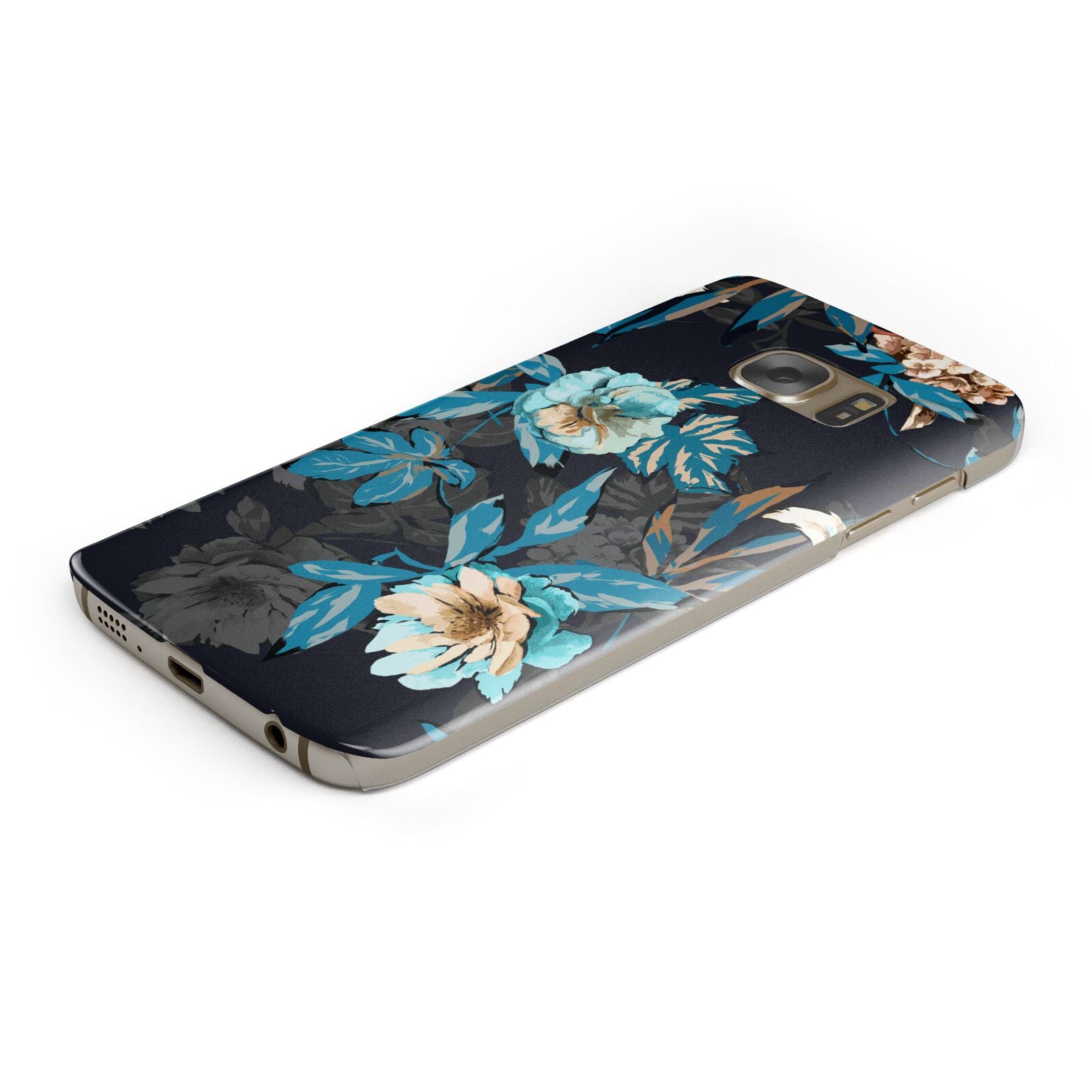 Blossom Flowers Samsung Galaxy Case Bottom Cutout