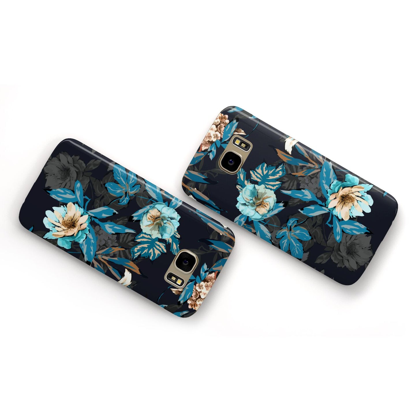 Blossom Flowers Samsung Galaxy Case Flat Overview