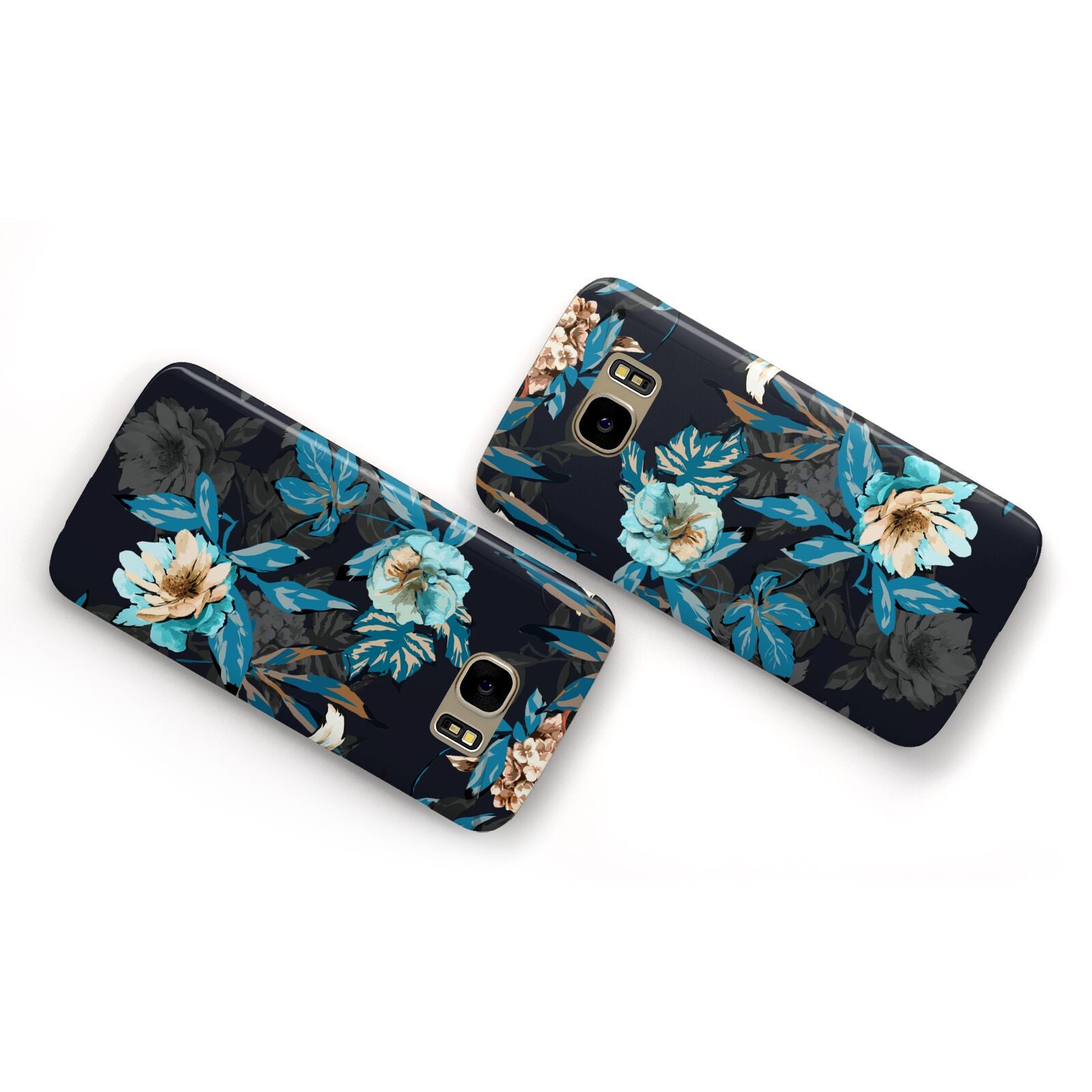 Blossom Flowers Samsung Galaxy Case Flat Overview