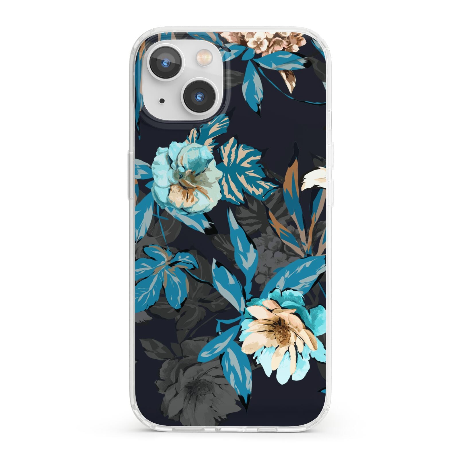 Blossom Flowers iPhone 13 Clear Bumper Case
