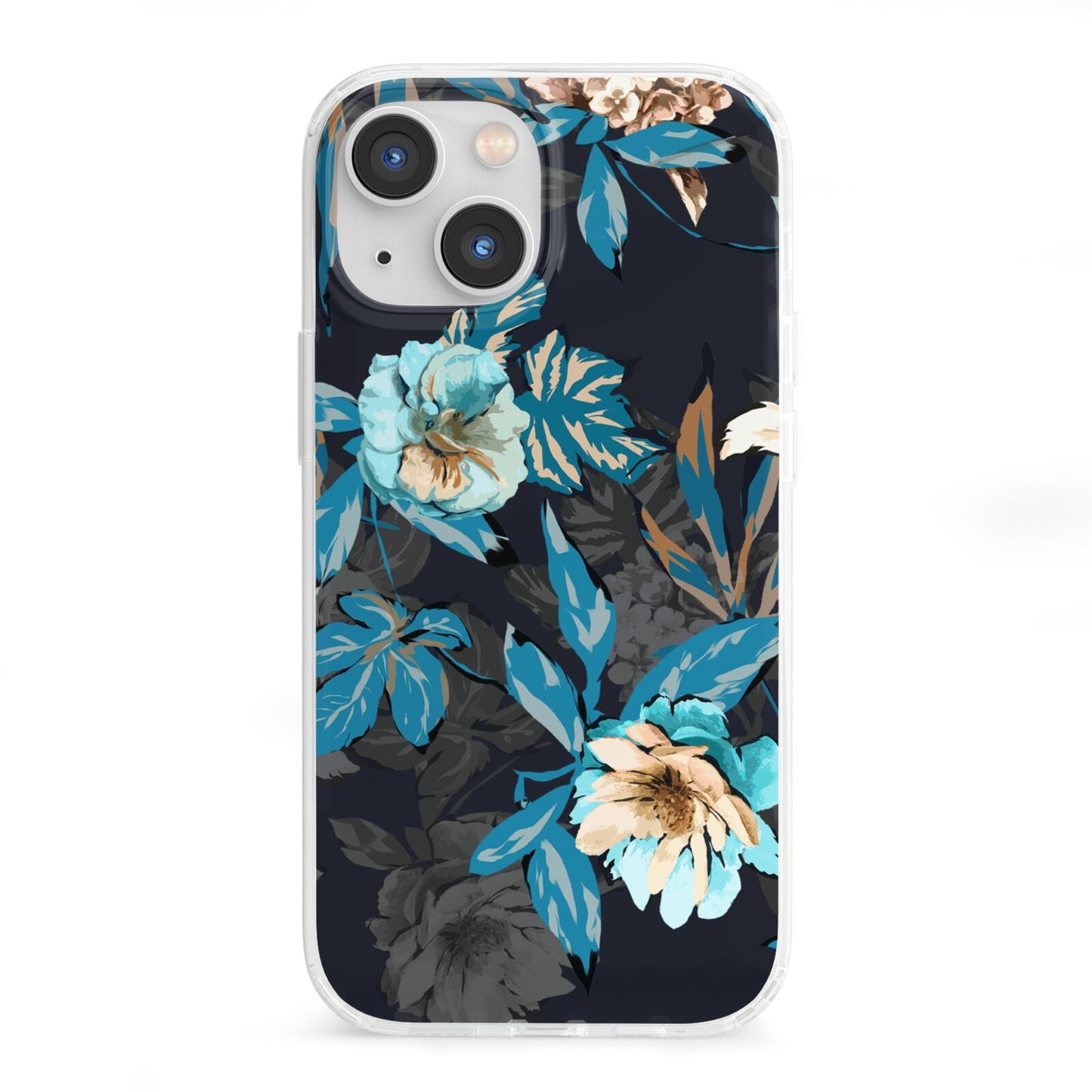 Blossom Flowers iPhone 13 Mini Clear Bumper Case