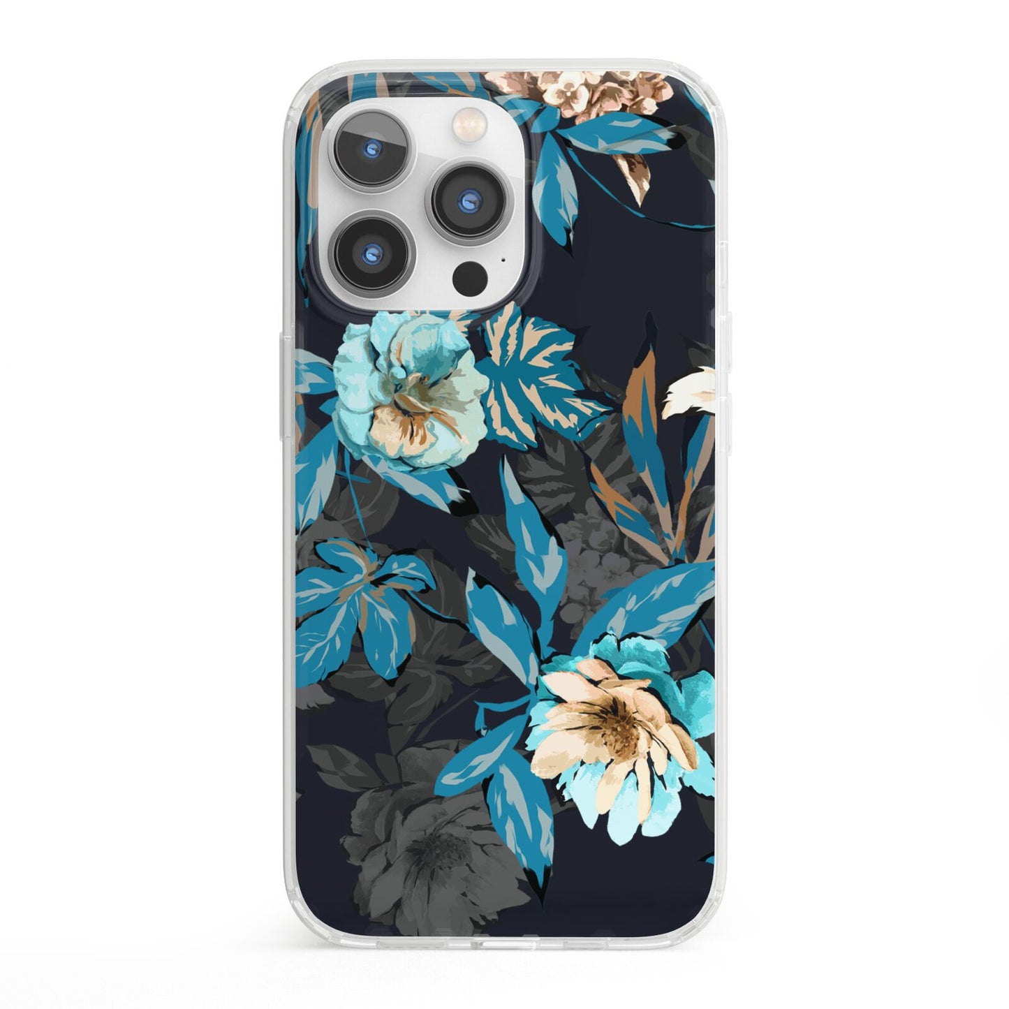 Blossom Flowers iPhone 13 Pro Clear Bumper Case