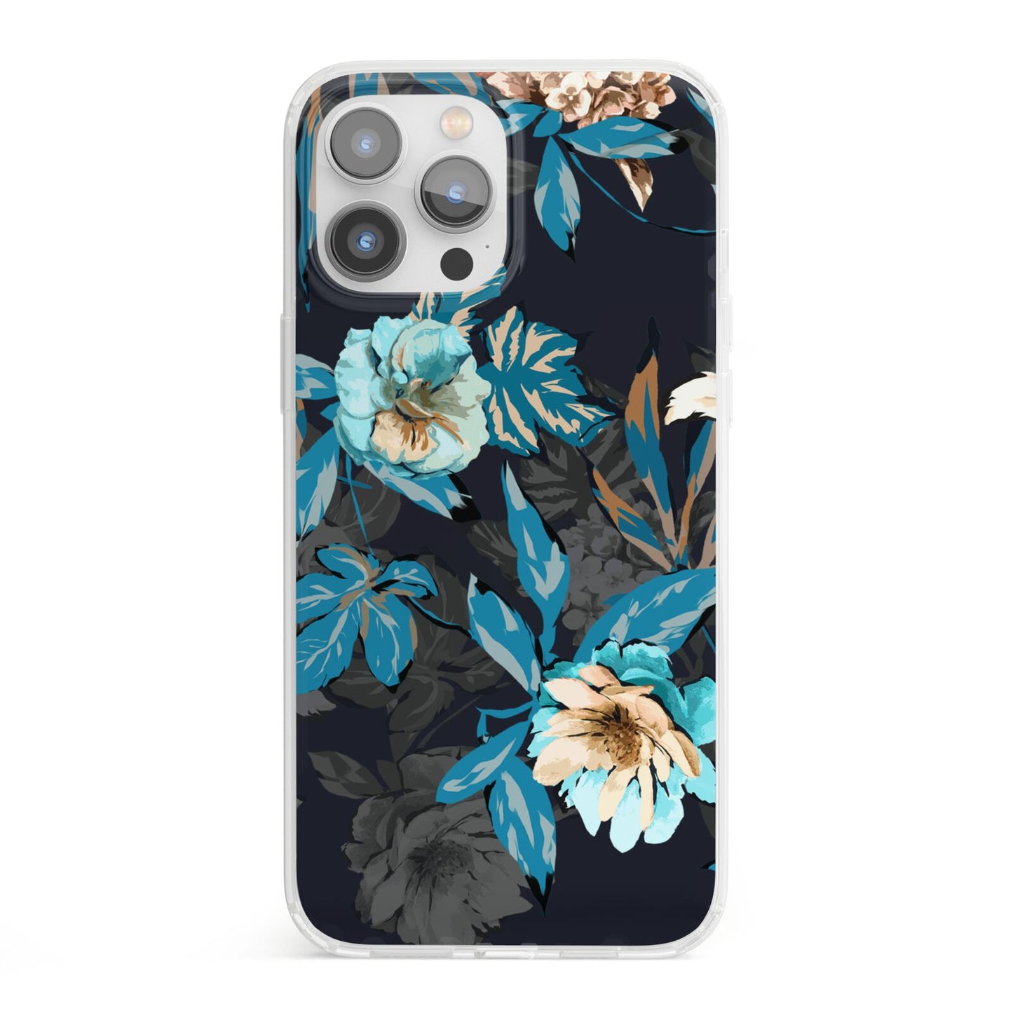 Blossom Flowers iPhone 13 Pro Max Clear Bumper Case
