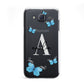 Blue Butterflies with Initial and Name Samsung Galaxy J5 Case