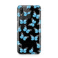 Blue Butterflies with Name Huawei P20 Lite Phone Case