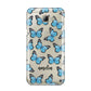 Blue Butterflies with Name Samsung Galaxy A8 2016 Case