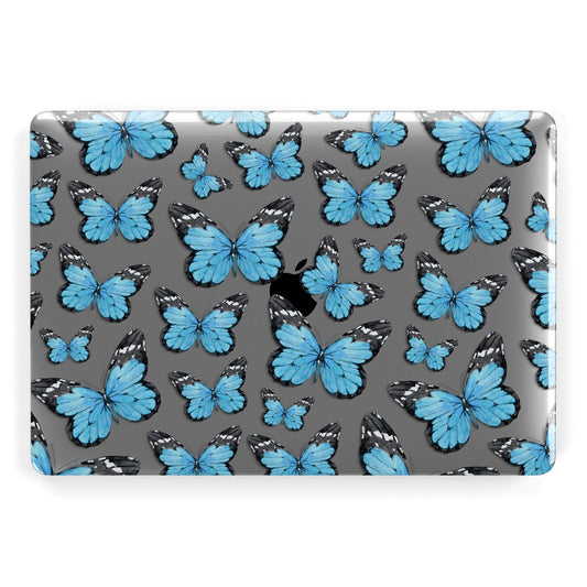 Blue Butterfly Apple MacBook Case