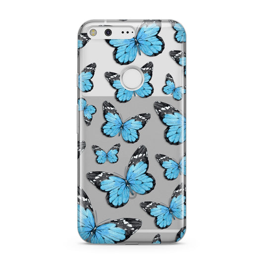 Blue Butterfly Google Pixel Case