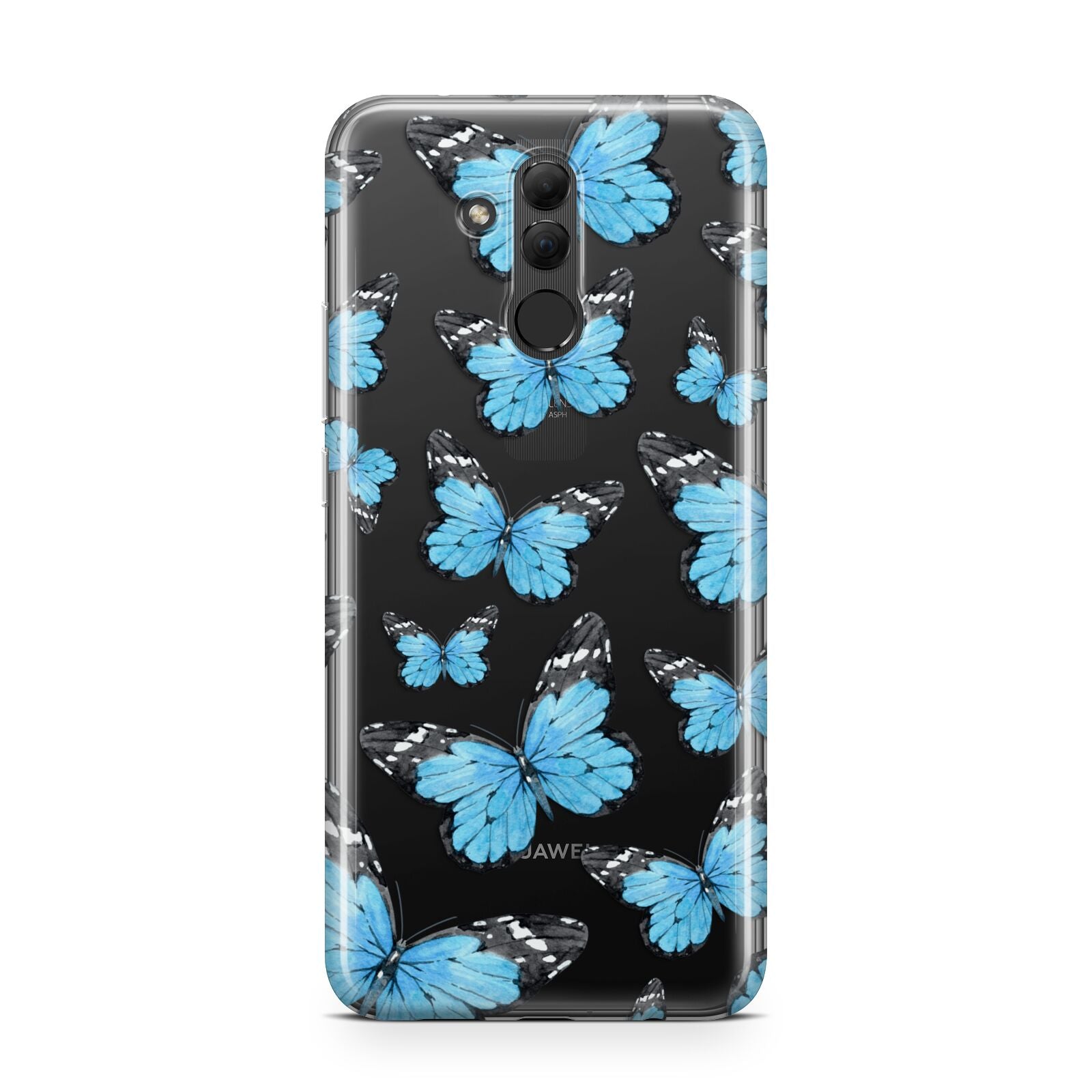Blue Butterfly Huawei Mate 20 Lite