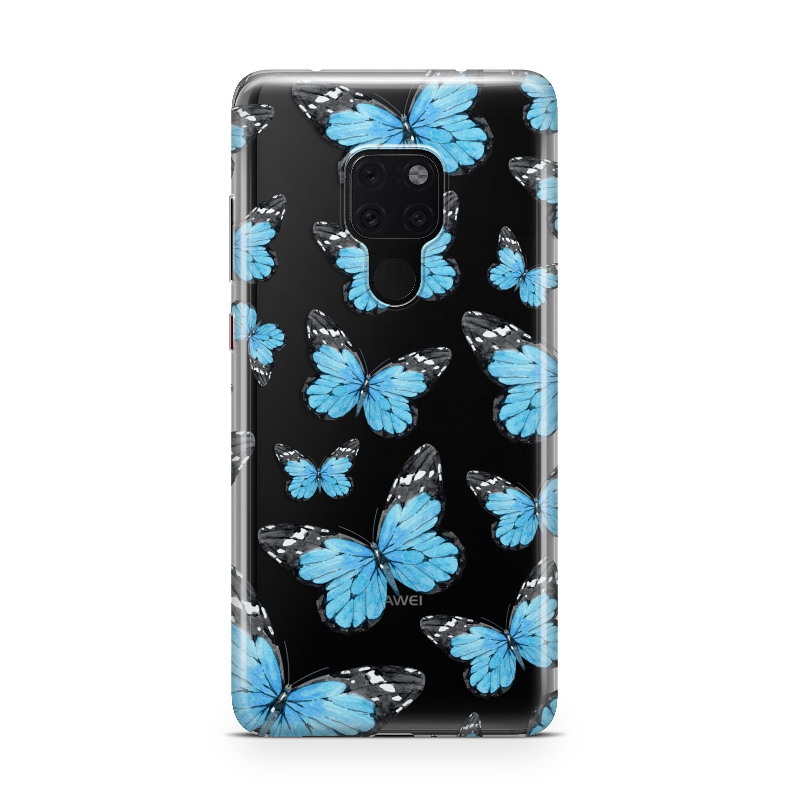 Blue Butterfly Huawei Mate 20 Phone Case