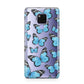 Blue Butterfly Huawei Mate 20X Phone Case