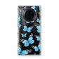Blue Butterfly Huawei Mate 30 Pro Phone Case