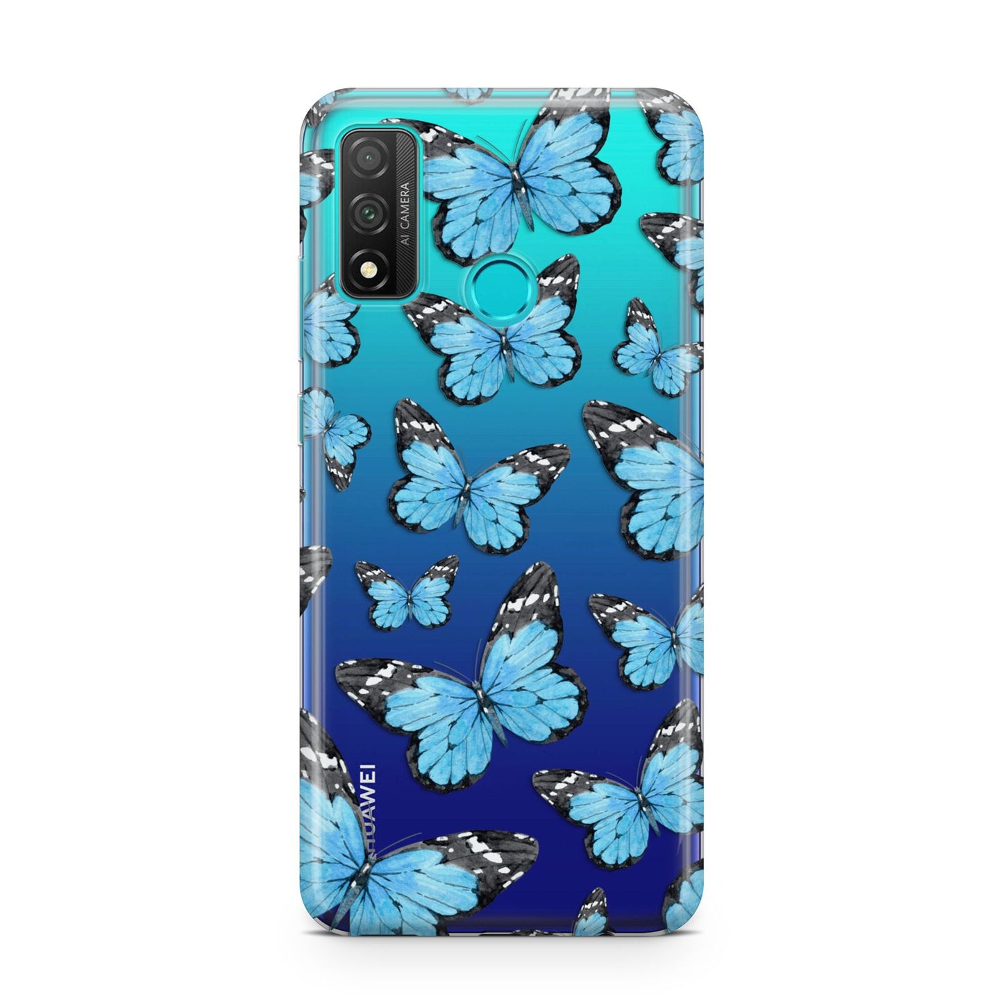 Blue Butterfly Huawei P Smart 2020