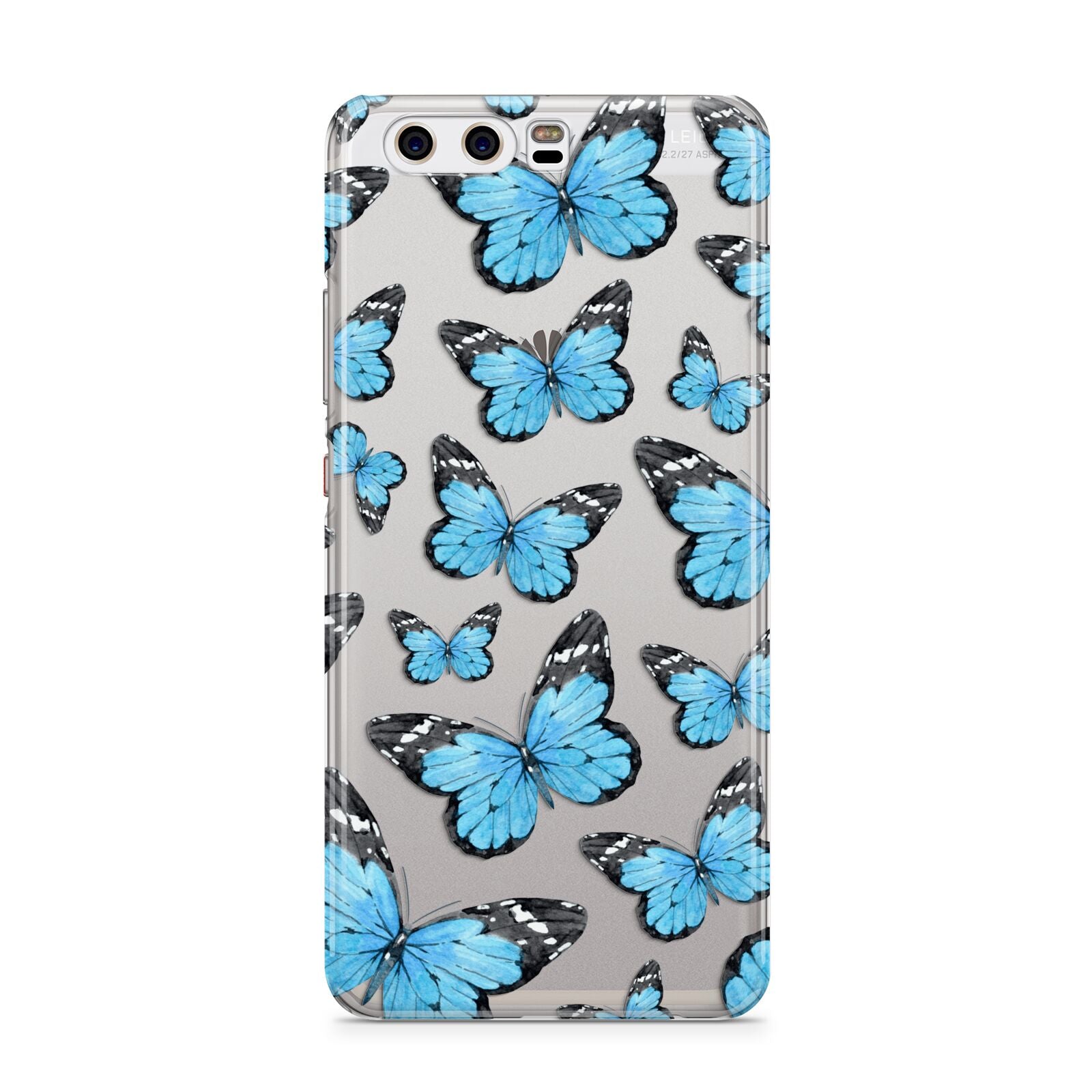Blue Butterfly Huawei P10 Phone Case