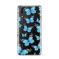 Blue Butterfly Huawei P20 Phone Case