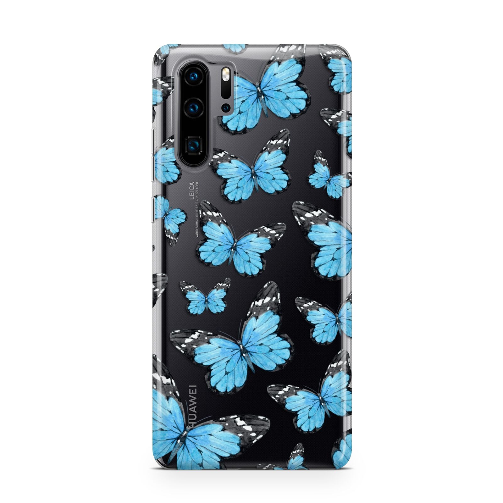Blue Butterfly Huawei P30 Pro Phone Case