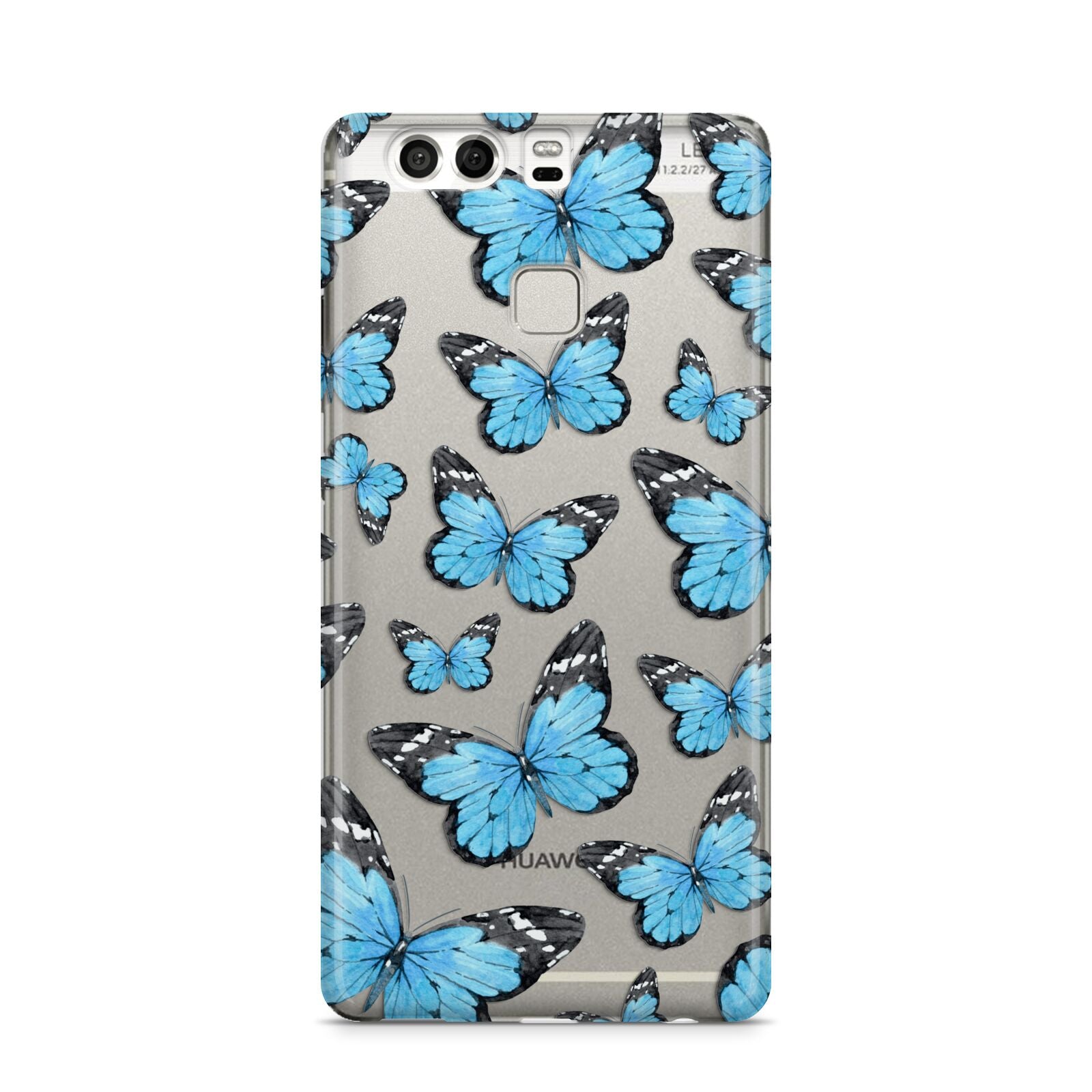 Blue Butterfly Huawei P9 Case
