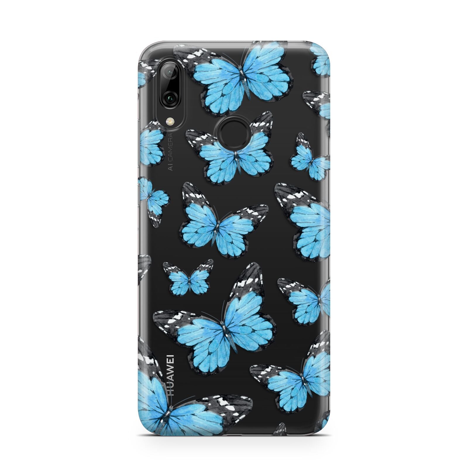 Blue Butterfly Huawei Y7 2019