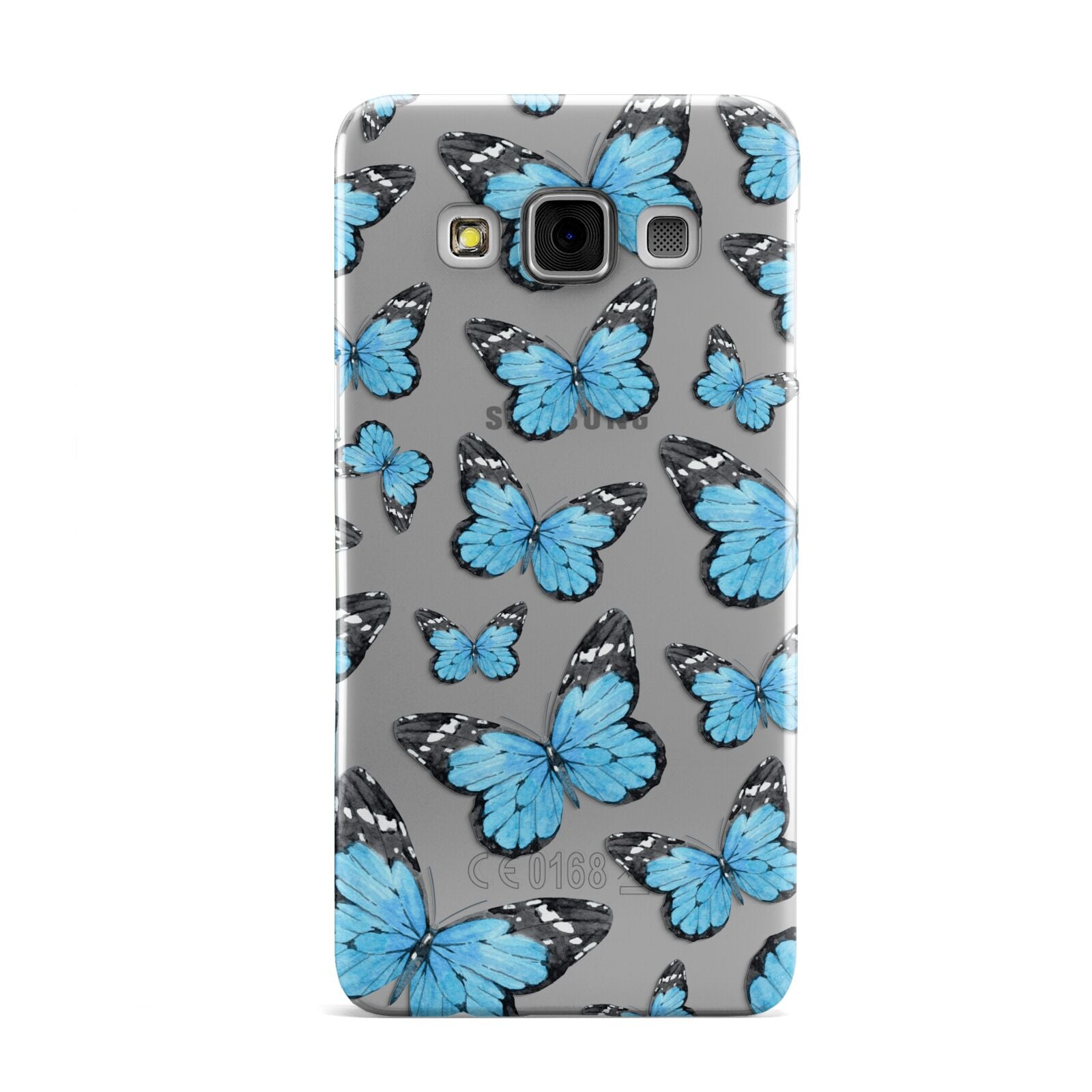 Blue Butterfly Samsung Galaxy A3 Case