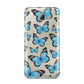 Blue Butterfly Samsung Galaxy A8 2016 Case