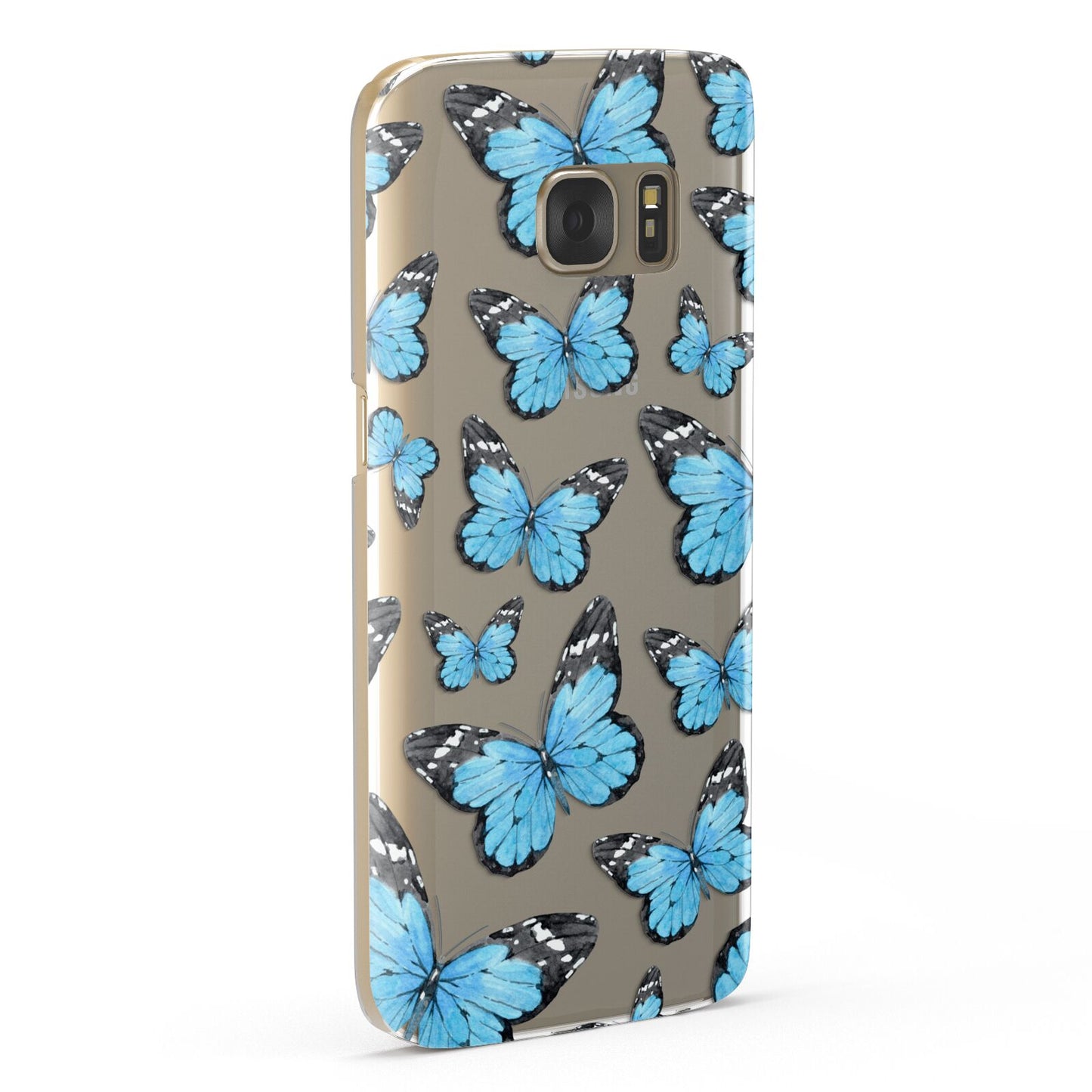 Blue Butterfly Samsung Galaxy Case Fourty Five Degrees