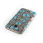 Blue Butterfly Samsung Galaxy Case Front Close Up