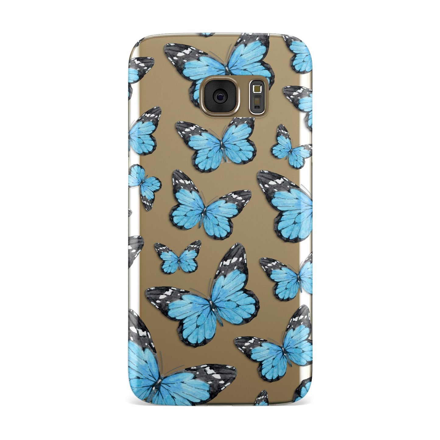 Blue Butterfly Samsung Galaxy Case
