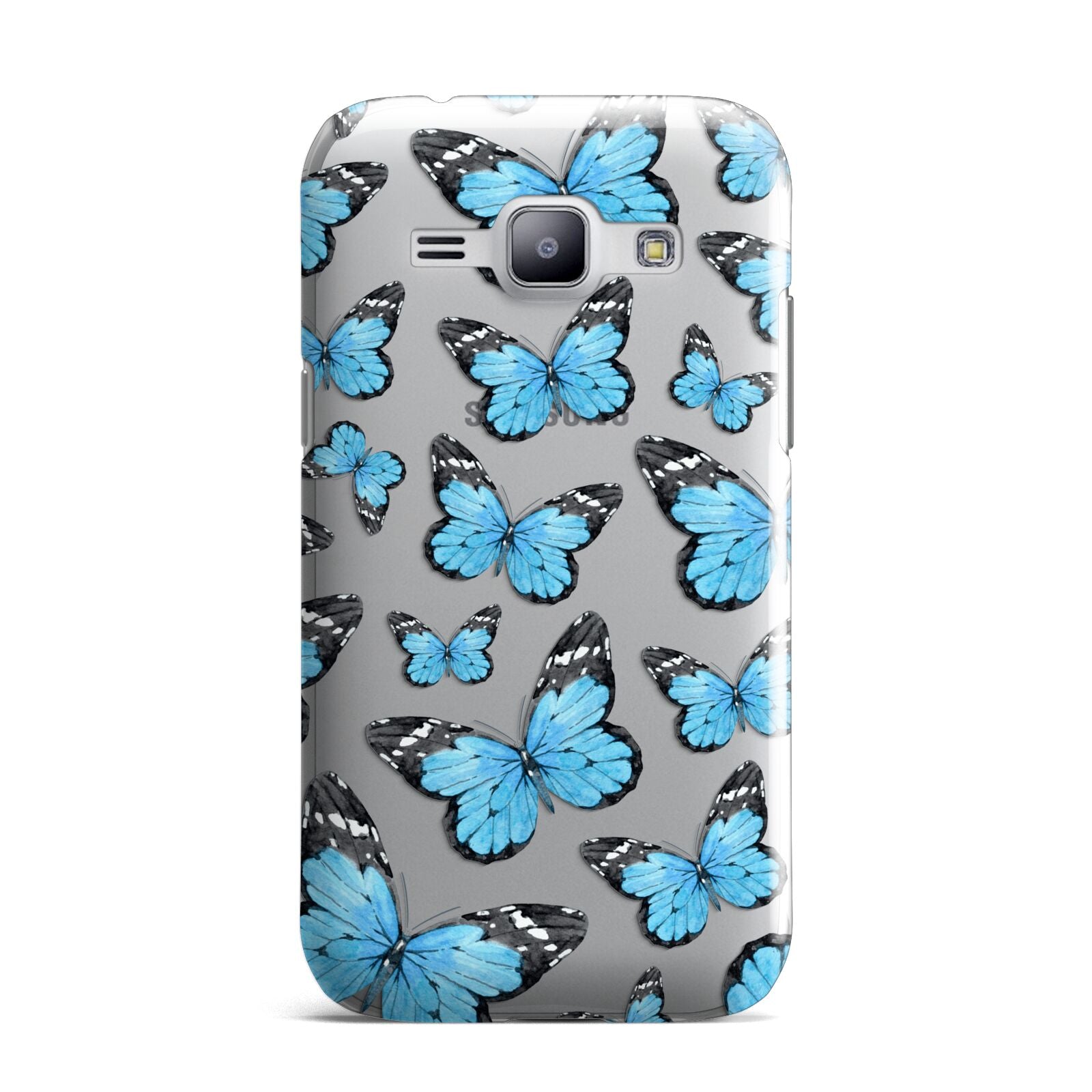 Blue Butterfly Samsung Galaxy J1 2015 Case