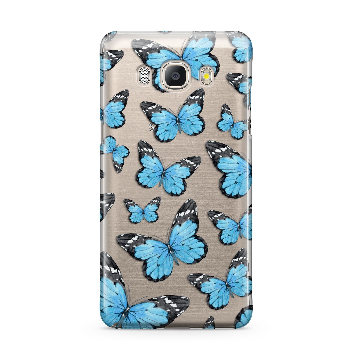 Blue Butterfly Samsung Galaxy J5 2016 Case