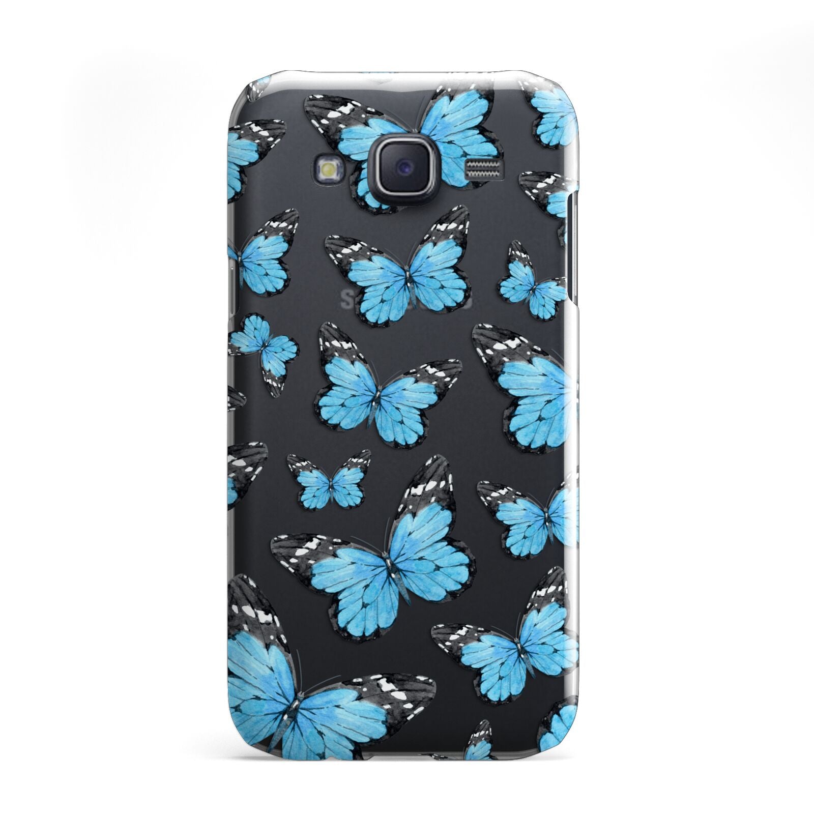 Blue Butterfly Samsung Galaxy J5 Case