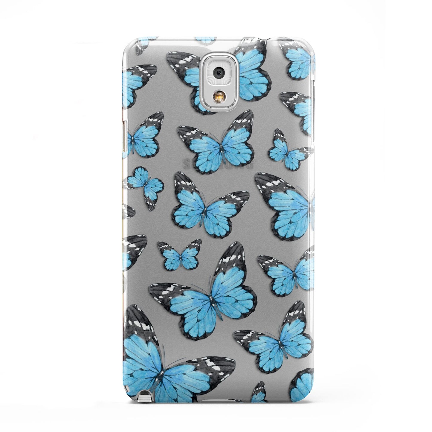 Blue Butterfly Samsung Galaxy Note 3 Case