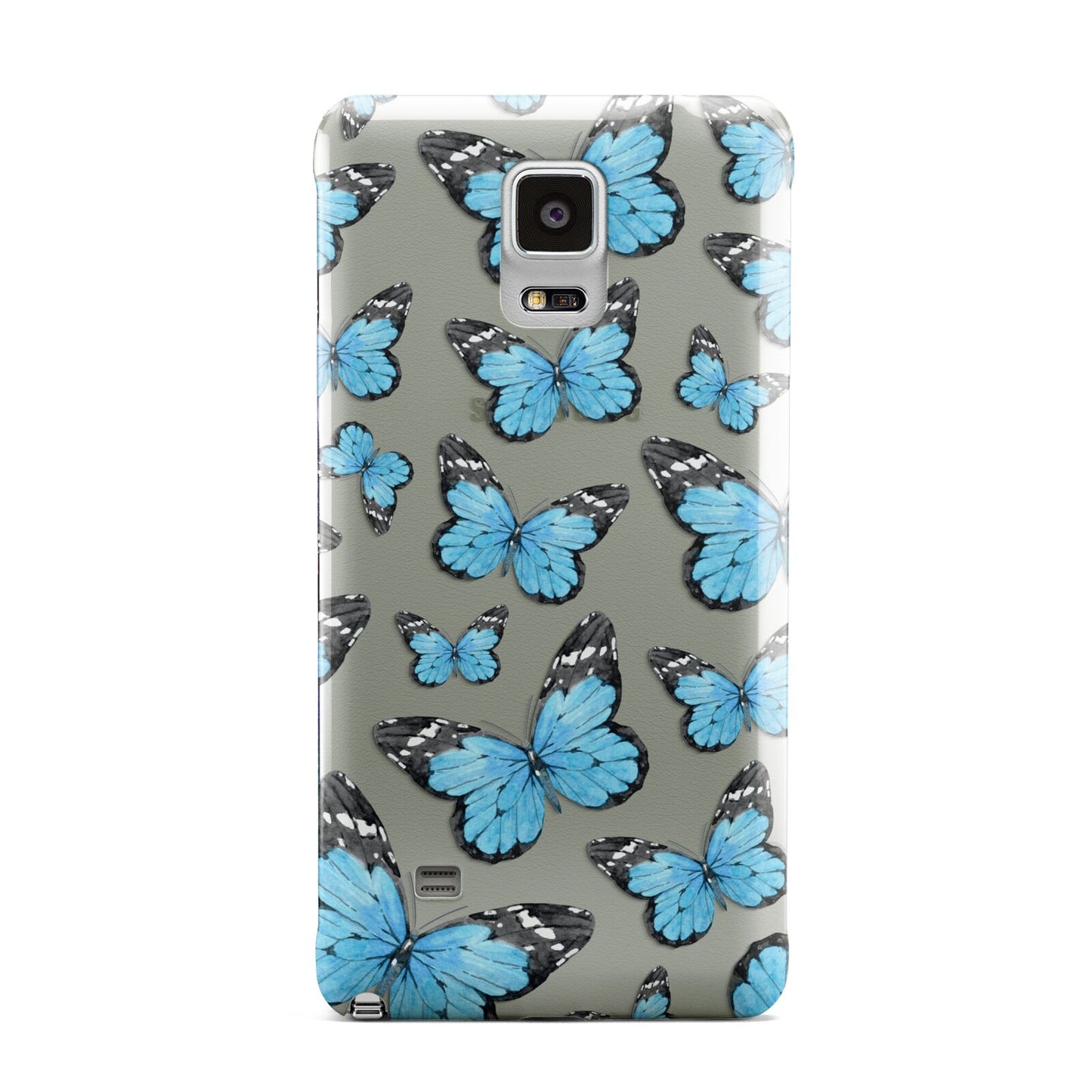 Blue Butterfly Samsung Galaxy Note 4 Case