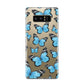 Blue Butterfly Samsung Galaxy Note 8 Case