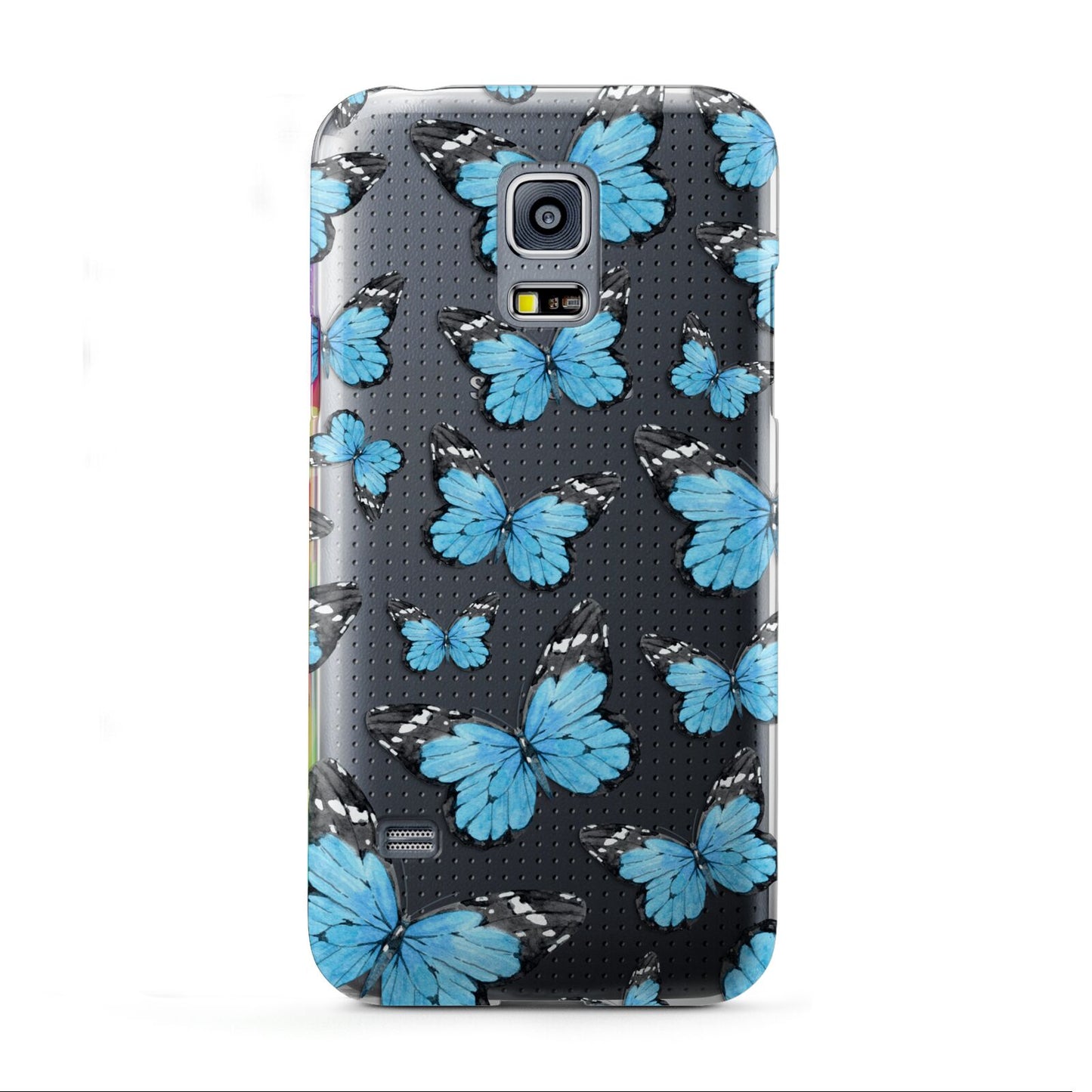 Blue Butterfly Samsung Galaxy S5 Mini Case